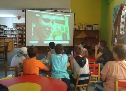 Από την εκπαιδευτική ενημέρωση για παιδιά με θέμα: “«Ασφαλή πλοήγηση στο διαδίκτυο»