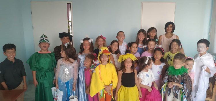 Η Παιδική Βιβλιοθήκη του Αγίου Λουκά μεταμορφώθηκε σε «κήπο του Εγωιστή Γίγαντα»